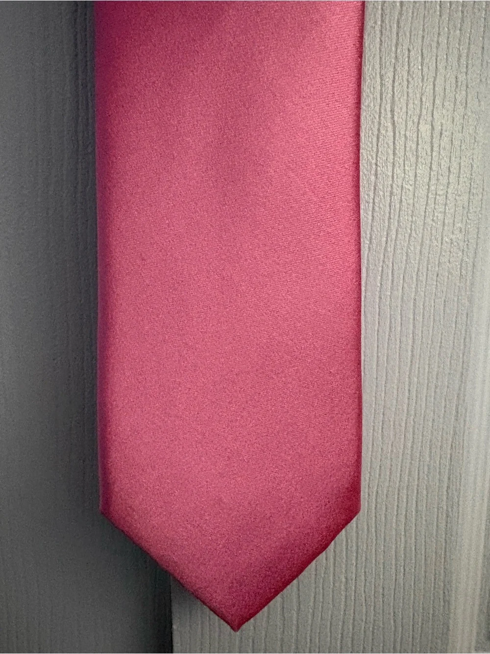 Men's Solid Pink Neck Tie